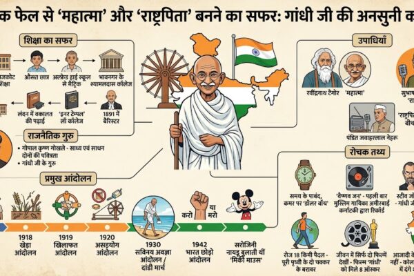 महात्मा गांधी की अनसुनी बातें
