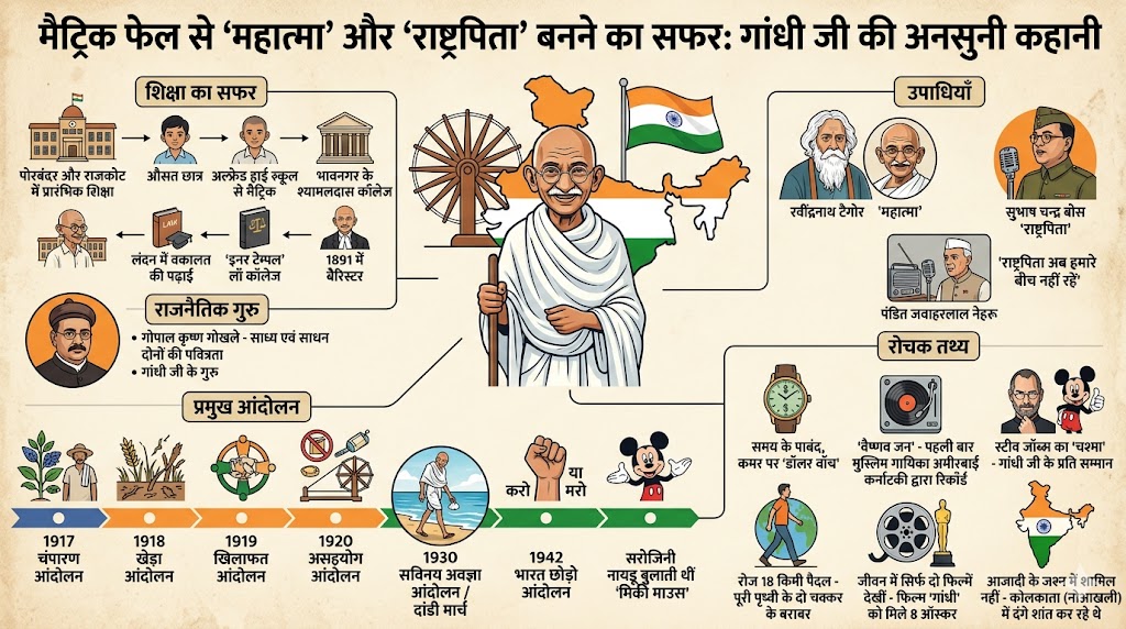 महात्मा गांधी की अनसुनी बातें