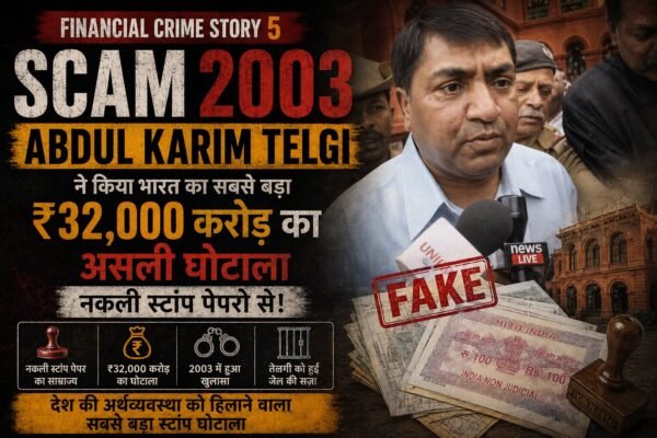 Abdul karim telgi, stamp paper ghotala