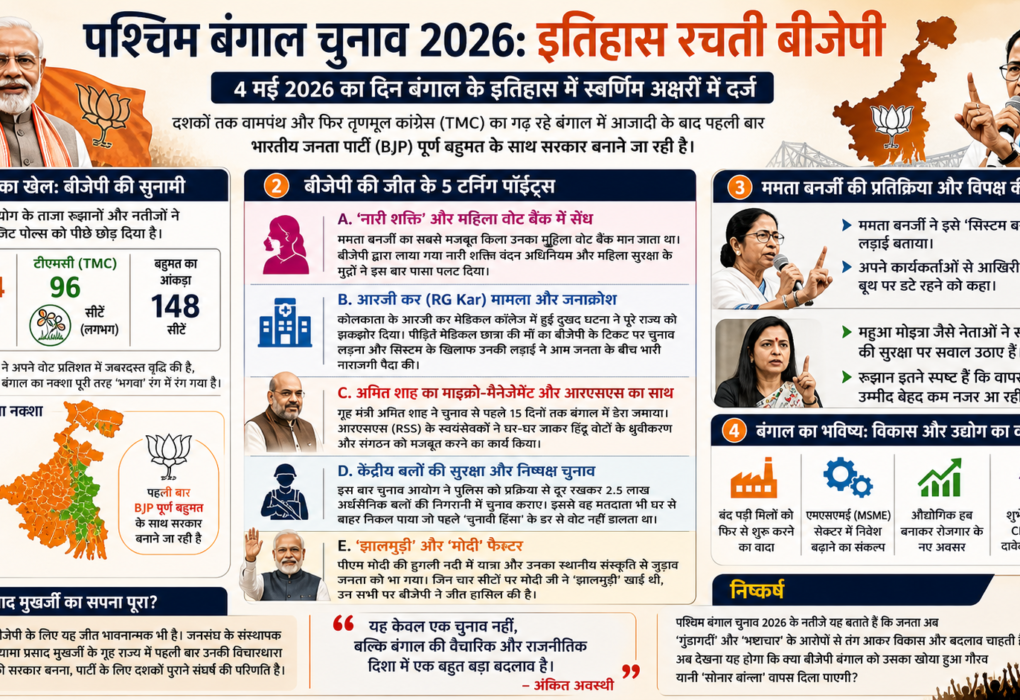पश्चिम बंगाल Bjp win