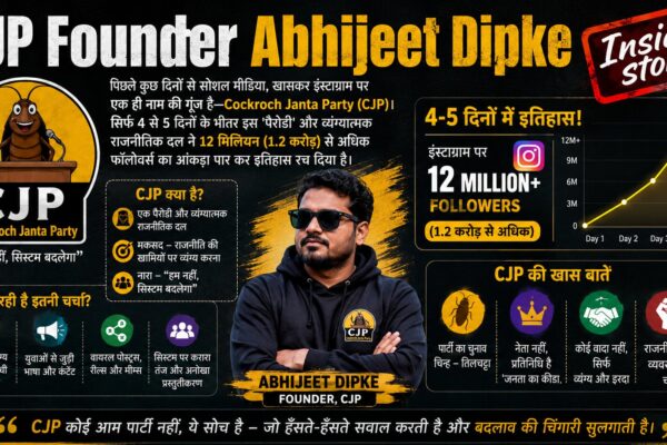 CJP Founder Abhijeet Dipke