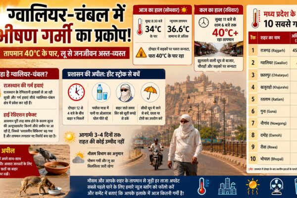 Gwalior-Chambal Heatwave Alert