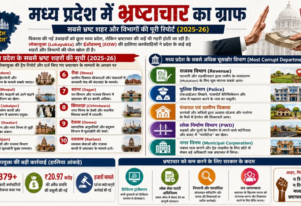 मध्य प्रदेश भ्रष्टाचार रिपोर्ट,