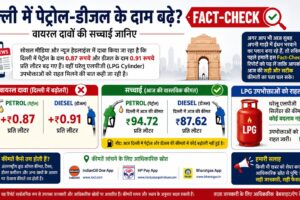 Petrol price today, diesel price today Delhi,
