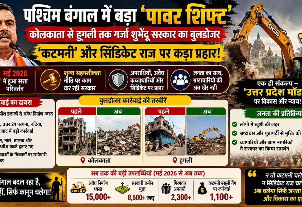 West Bengal Bulldozer Action,