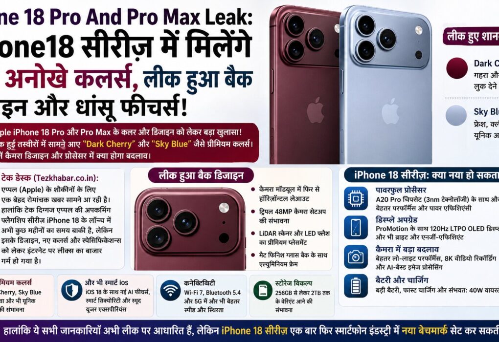 iPhone 18 and iPhone 18 pro