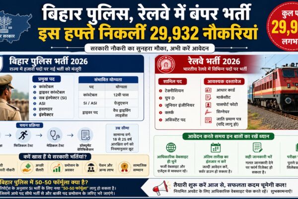 हफ्ते की टॉप जॉब्स 2026