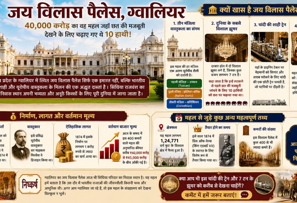 जय विलास पैलेस ग्वालियर
