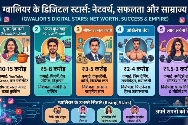 gwalior डिजिटल इन्फ्लुएंसर्स