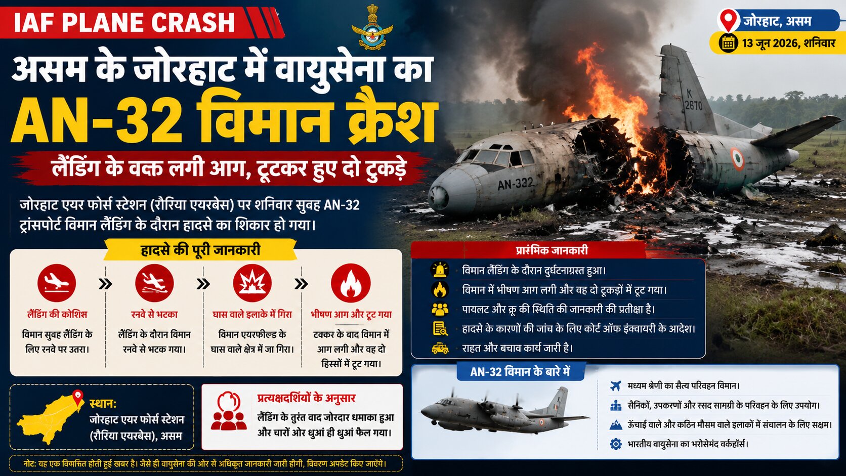 IAF Plane Crash in Assam