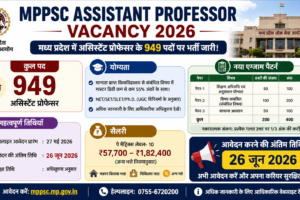 MPPSC Assistant Professor Recruitment 2026