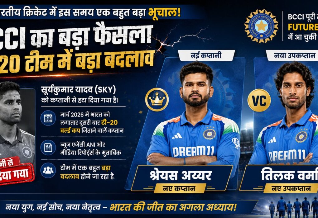 Shreyas Iyer New T20 Captain