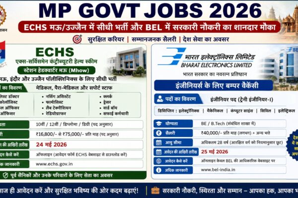 echs mhow recruitment 2026