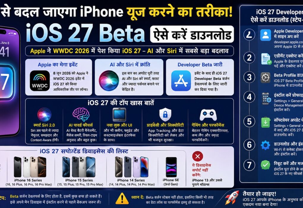 iOS 27 Beta download,