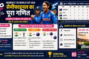 India Women vs Australia Women T20 World Cup 2026