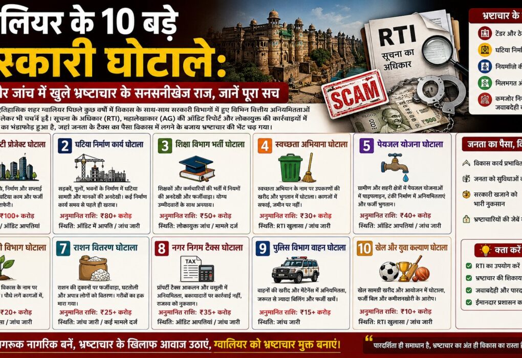 ग्वालियर सरकारी घोटाला