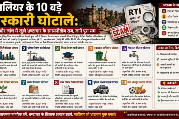 ग्वालियर सरकारी घोटाला