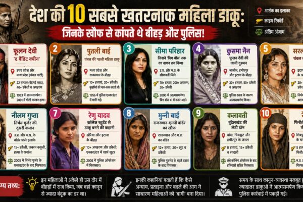 चंबल की वो 10 खूंखार महिला डाकू