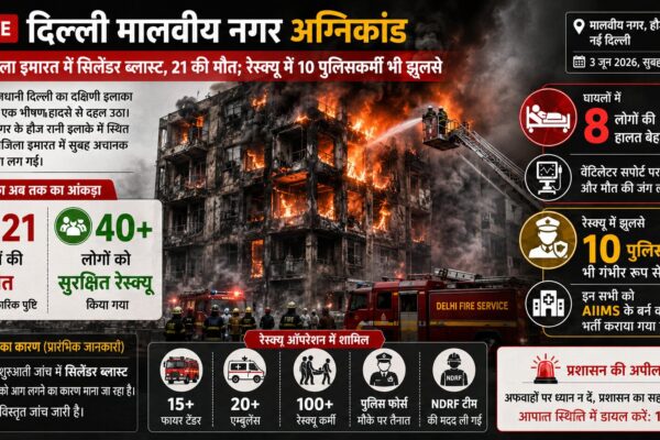 दिल्ली मालवीय नगर अग्निकांड