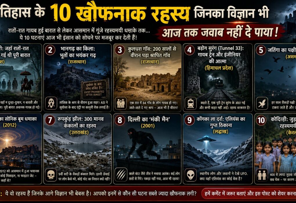 भारतीय इतिहास की अनसुलझी घटनाएं