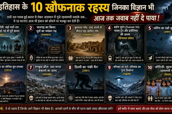भारतीय इतिहास की अनसुलझी घटनाएं