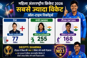 महिला क्रिकेट में सबसे ज्यादा विकेट