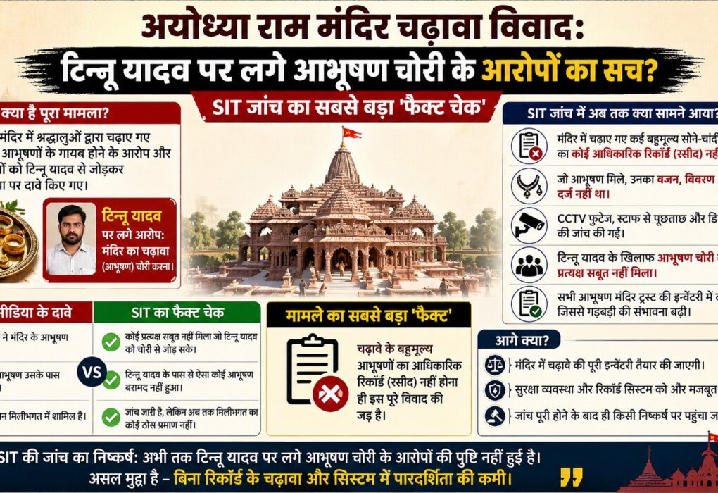 राम मंदिर चढ़ावा विवाद
