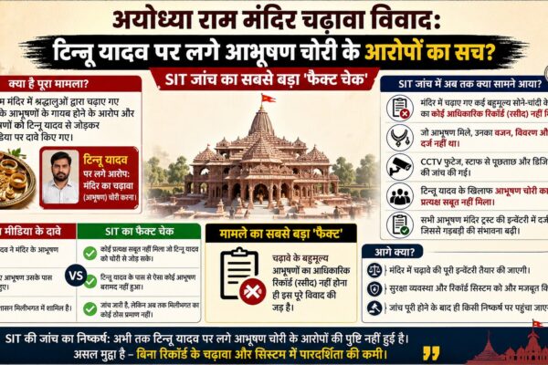 राम मंदिर चढ़ावा विवाद