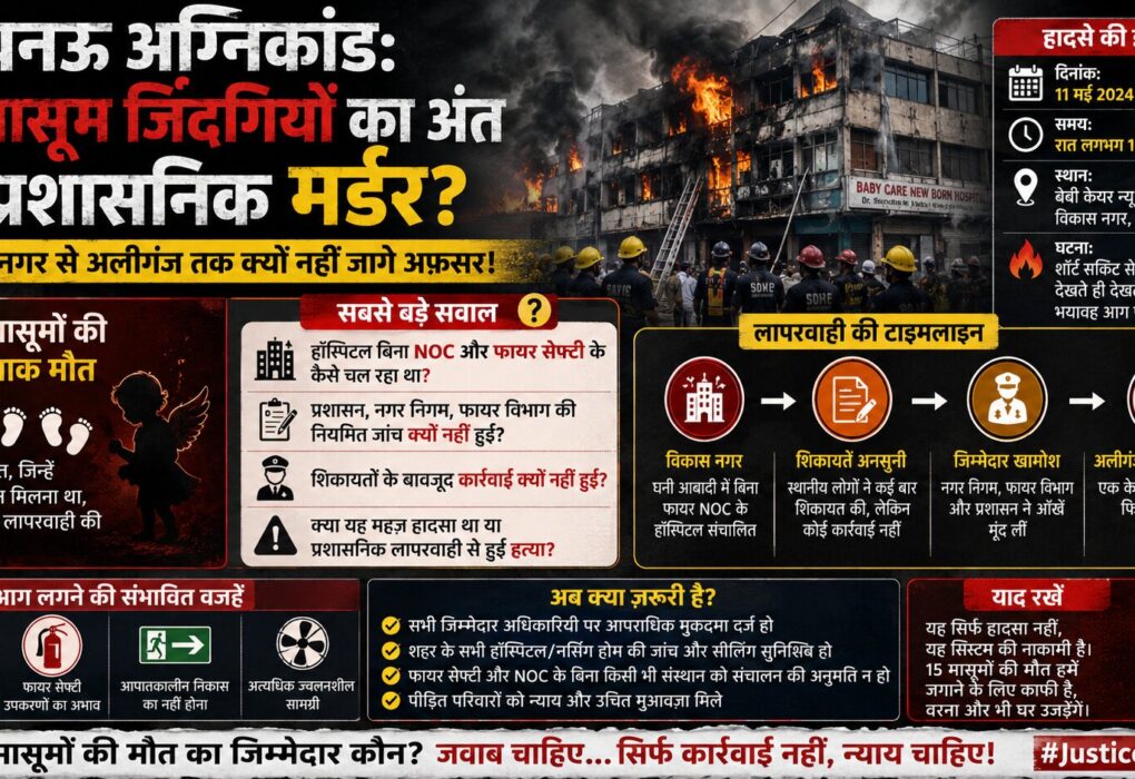 लखनऊ अग्निकांड