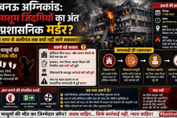 लखनऊ अग्निकांड
