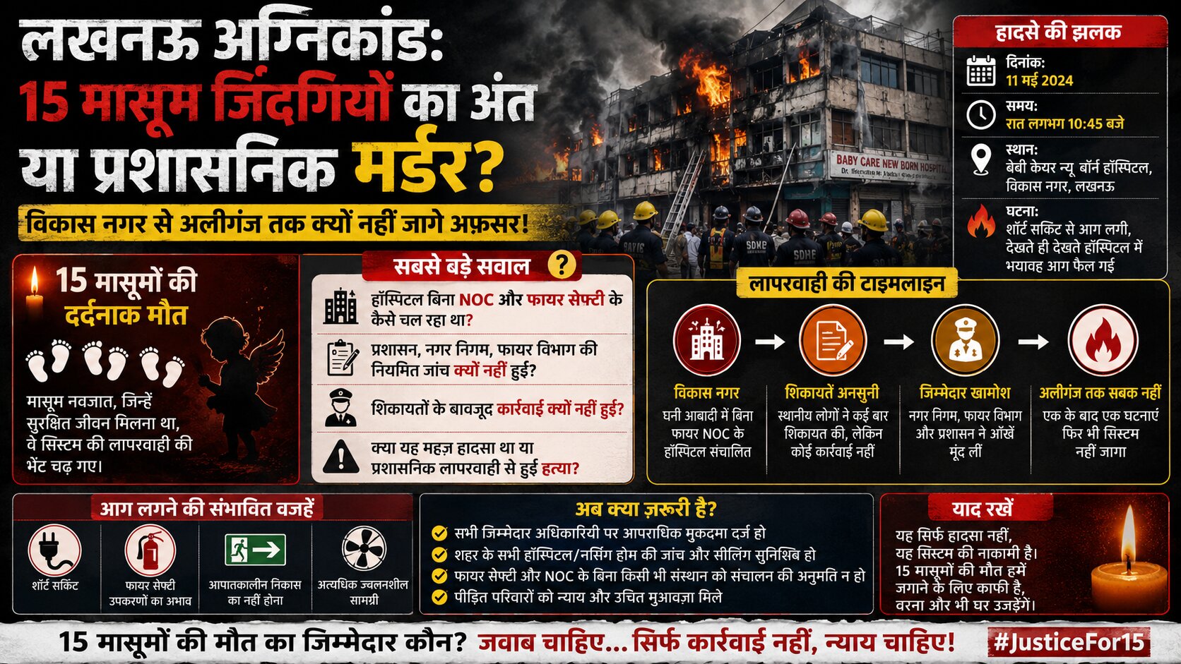 लखनऊ अग्निकांड