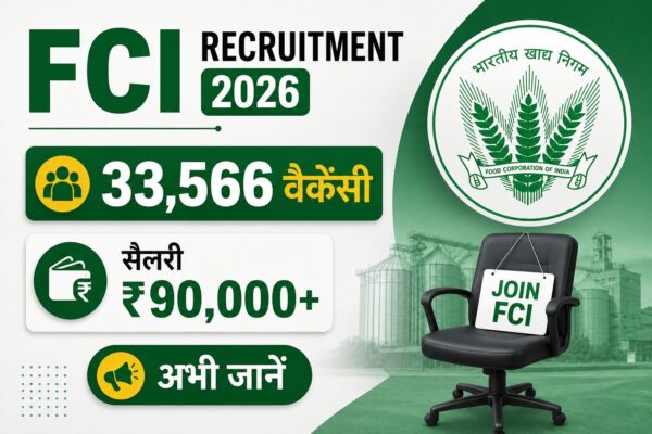 FCI Recruitment 2026