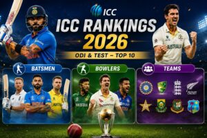 ICC cricket ranking 2026