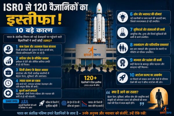 ISRO वैज्ञानिक इस्तीफा