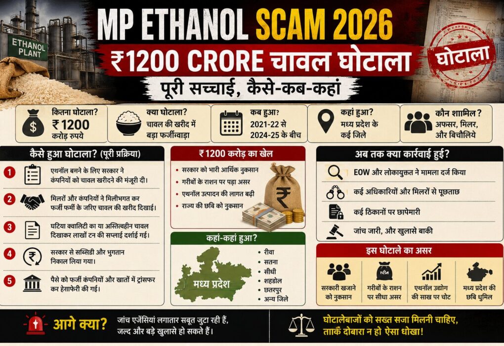MP ethanol rice scam