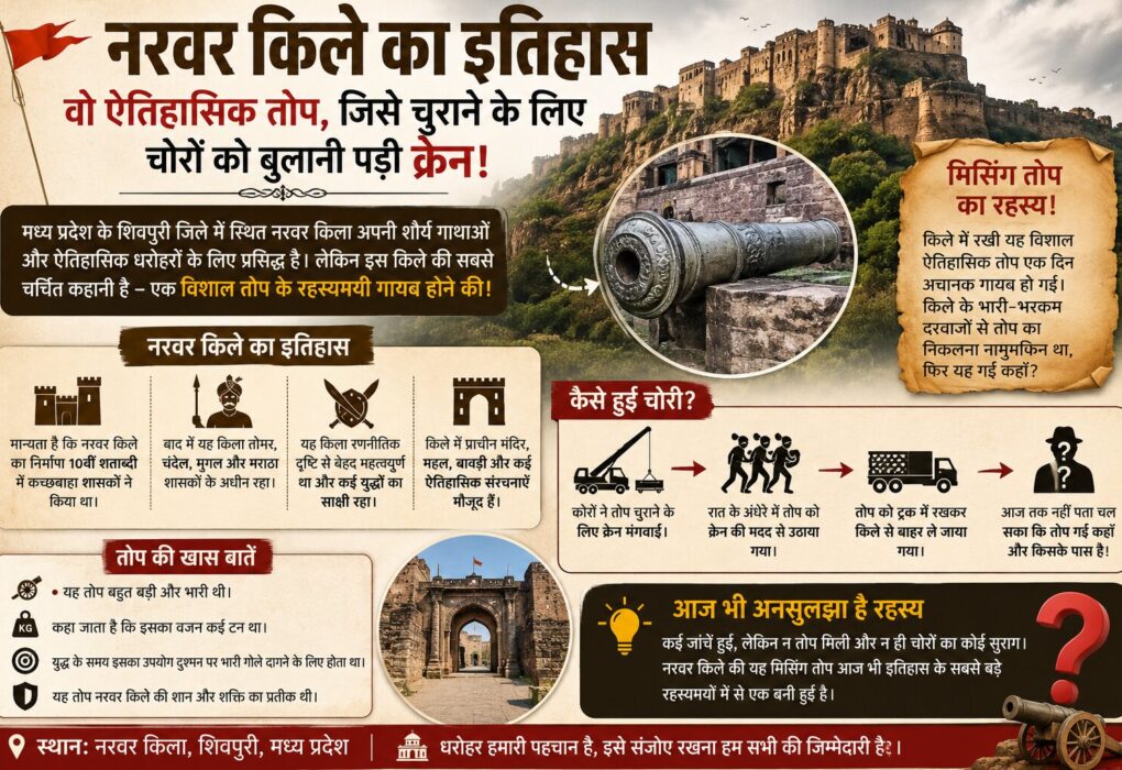 Narwar Fort History