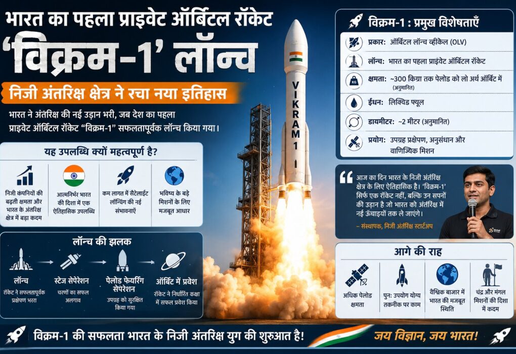 Vikram-1 Skyroot rocket,
