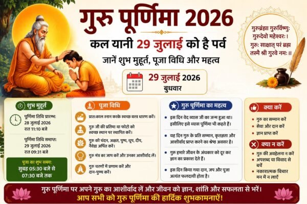 गुरु पूर्णिमा 2026