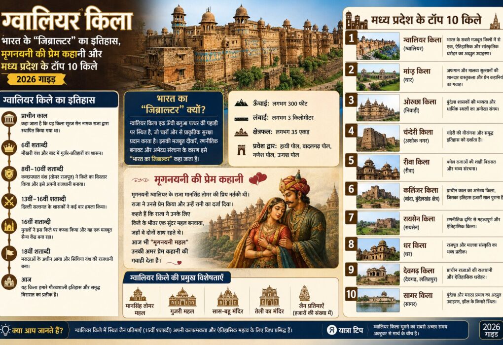 ग्वालियर किला इतिहास