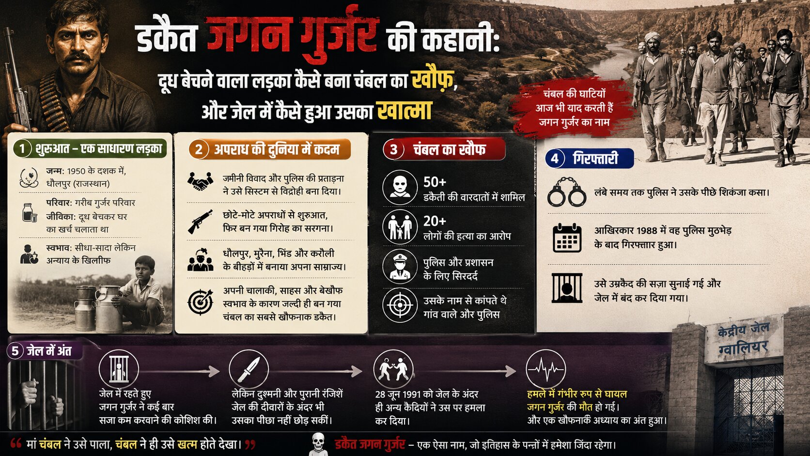 डकैत जगन गुर्जर