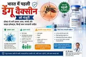 भारत में पहली डेंगू वैक्सीन क्यूडेंगा को मंजूरी मिली