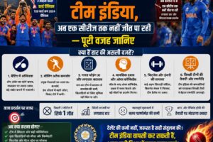 भारत क्रिकेट टीम सीरीज हार 2026