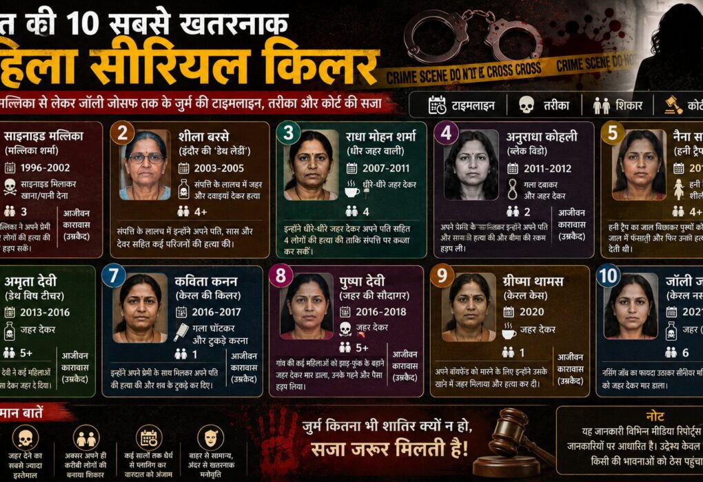 Bharat ki mahila serial killer