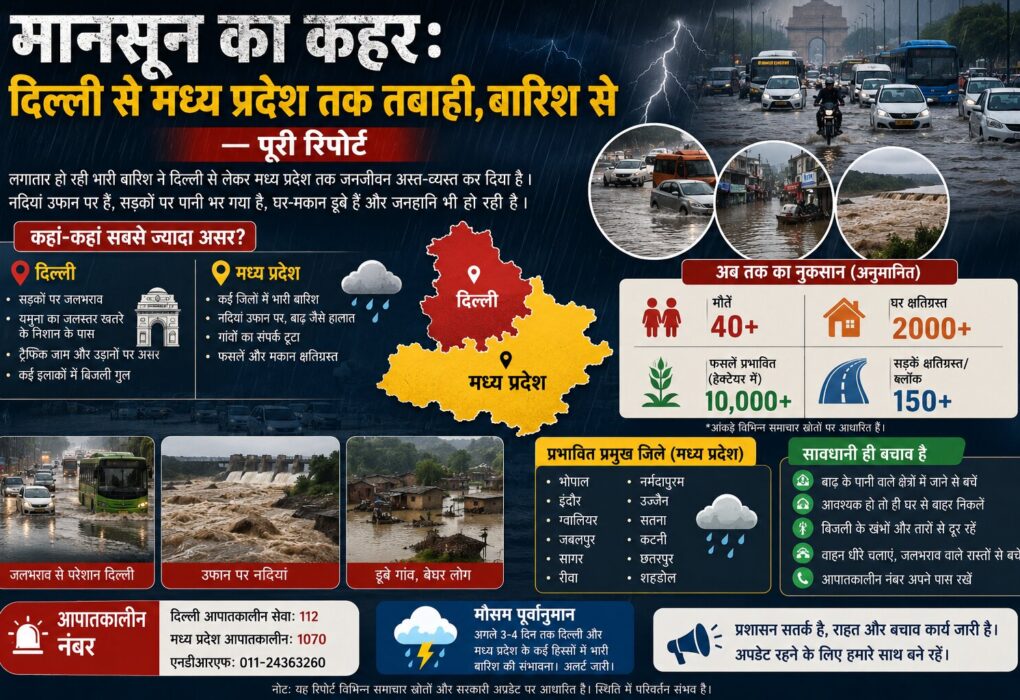 मानसून का कहर 2026