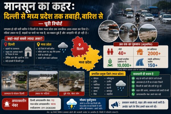 मानसून का कहर 2026
