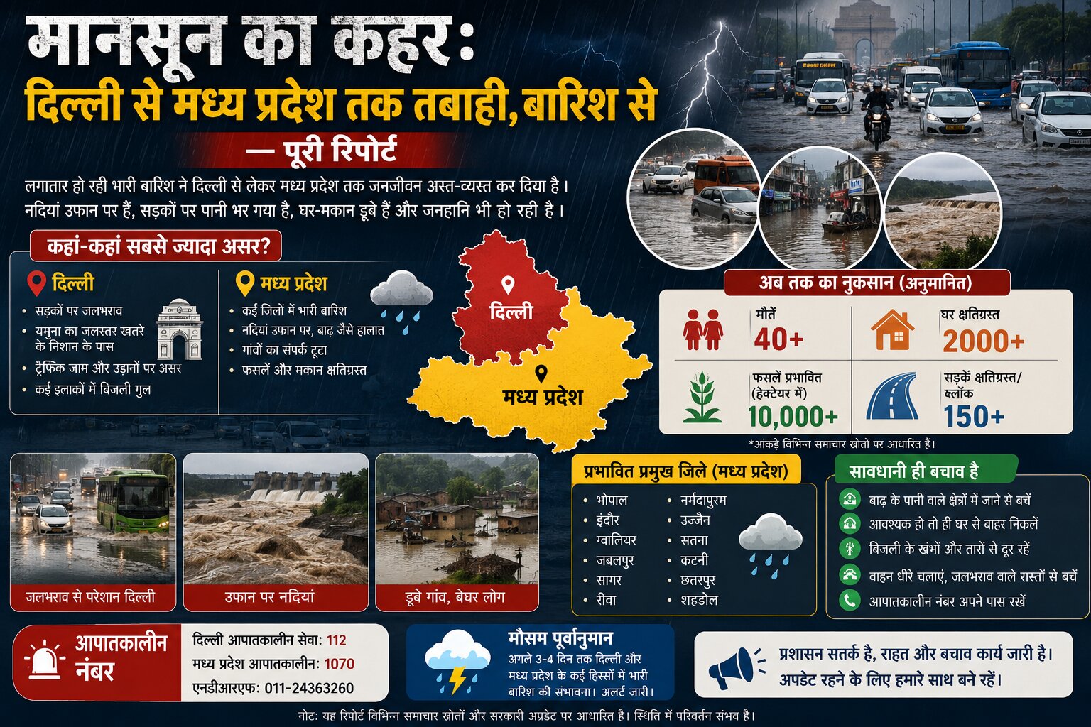 मानसून का कहर 2026