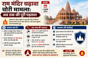 राम मंदिर चढ़ावा चोरी केस SIT जांच चंपत राय अनिल मिश्रा गोपाल राव"