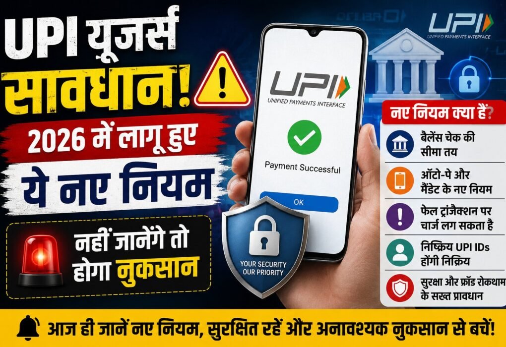 UPI New Rule 2026 image