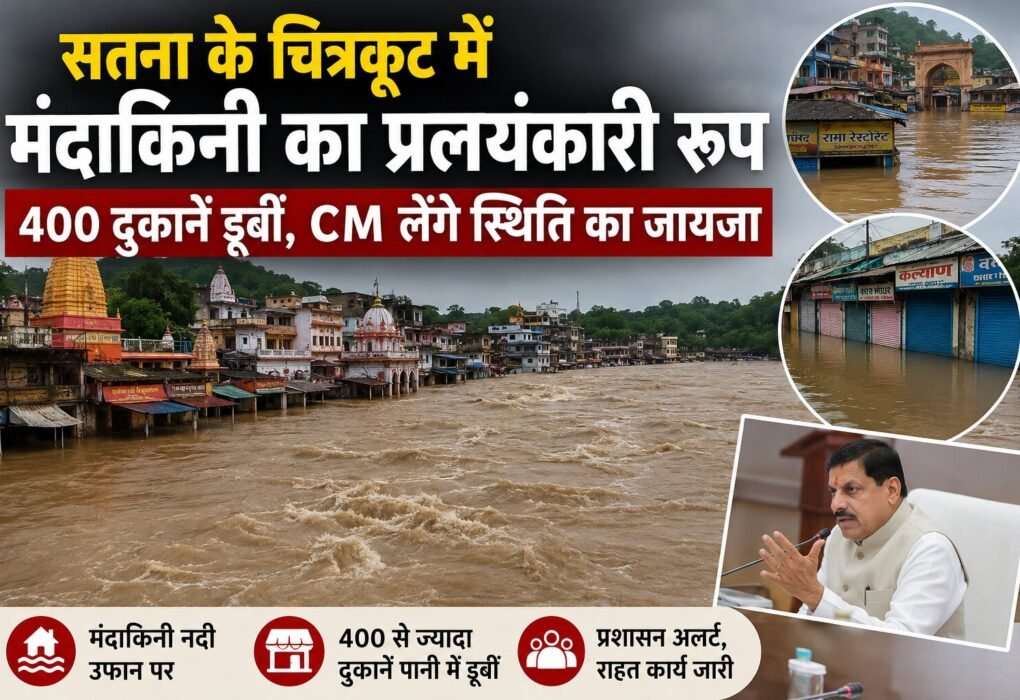 मंदाकिनी नदी बाढ़ image 2026