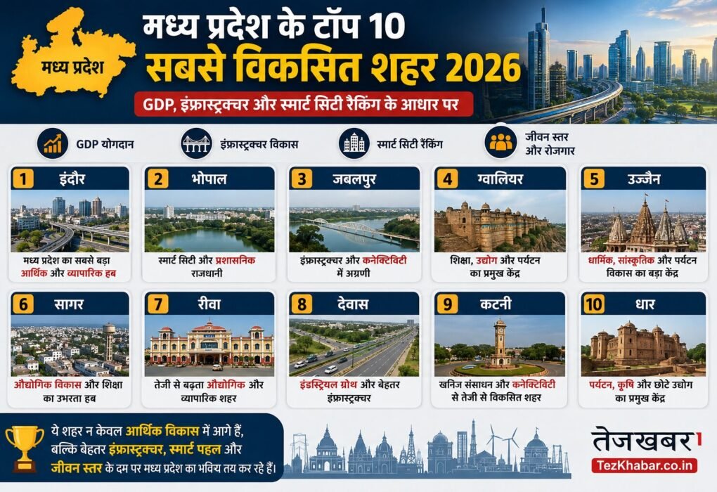 Mp top 10 Developed city